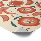 Appelen, appelen en appels poster (Hoek)