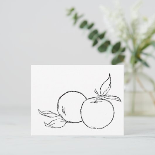 Appelen Briefkaart (Staand voorkant)