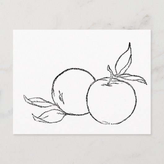 Appelen Briefkaart (Voorkant)