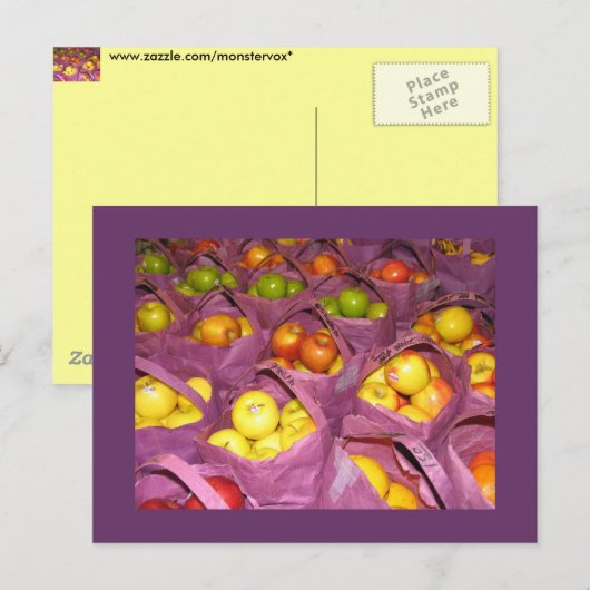 Appelen Briefkaart (Voorkant / Achterkant)