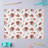 Appelen en appeltaartplakken tissuepapier (Craft)