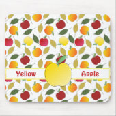 Appelen en bladeren muismat (Voorkant)