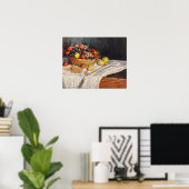 Appelen en druiven (1879-1880) van Claude Monet Poster (Thuiskantoor)