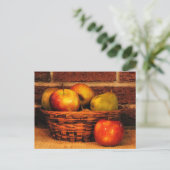 Appelen en peren briefkaart (Staand voorkant)