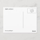 Appelen en peren briefkaart (Achterkant)