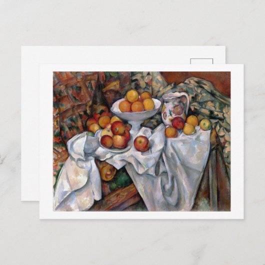 Appelen en Sinaasappels, Paul Cezanne, 1895-1900 Briefkaart (Voorkant / Achterkant)