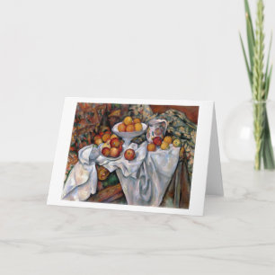 Appelen en Sinaasappels, Paul Cezanne, 1895-1900 Kaart