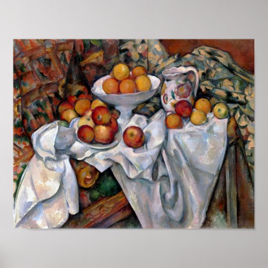 Appelen en Sinaasappels, Paul Cezanne, 1895-1900 Poster (Voorkant)