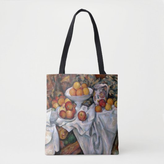 Appelen en Sinaasappels, Paul Cezanne, 1895-1900 Tote Bag (Voorkant)