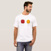 Appelen en Sinaasappels T-shirt (Voorkant volledig)