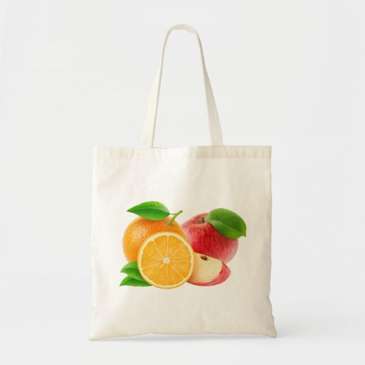 Appelen en sinaasappels tote bag (Voorkant)