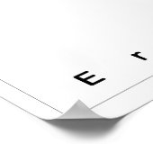 Appelen en zadels poster (Hoek)