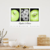 Appelen en zadels poster (Keuken)