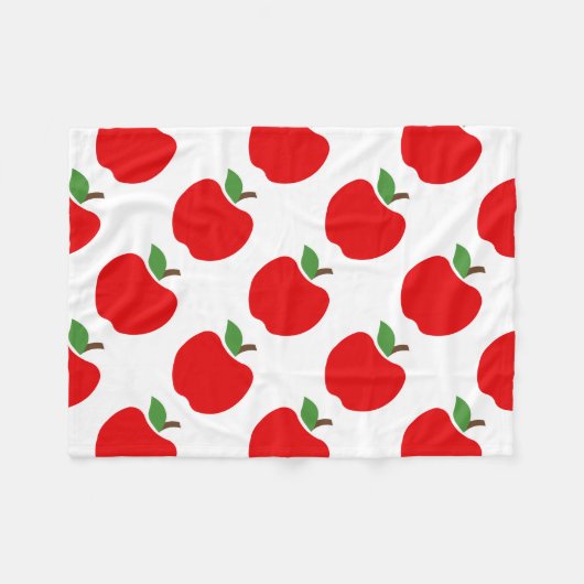 Appelen Fleece Deken (Voorkant (Horizontaal))