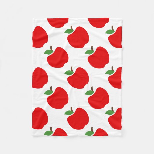 Appelen Fleece Deken (Voorkant)