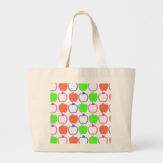 Appelen Grote Tote Bag (Voorkant)