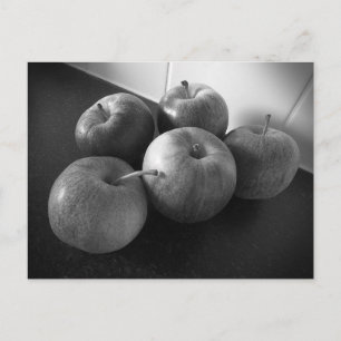 Appelen in de keuken briefkaart