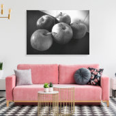 Appelen in de keuken canvas afdruk (Insitu (Woonkamer))