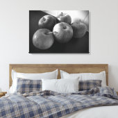 Appelen in de keuken canvas afdruk (Insitu (Slaapkamer))