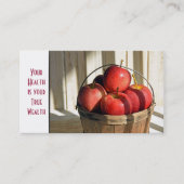 Appelen in het Visitekaartje van de mand-landbouw (Voorkant)