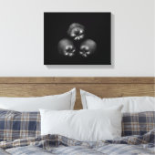 Appelen - Klassieke elastische elegante vun Canvas Afdruk (Insitu (Slaapkamer))