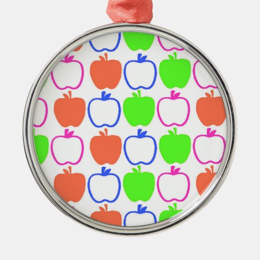 Appelen Metalen Ornament (Voorkant)