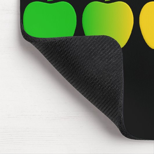 Appelen mousepad muismat (Hoek)