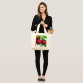"Appelen op een bijkantoor" Grote Tote Bag (Voorkant (model))