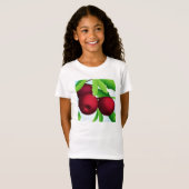 "Appelen op een bijkantoor" T-shirt (Voorkant volledig)