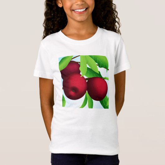"Appelen op een bijkantoor" T-shirt (Voorkant)