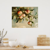 Appelen op een filiaal poster (Keuken)