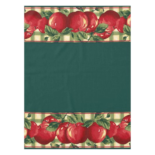 Appelen op Gingham Tafelkleed (Voorkant)