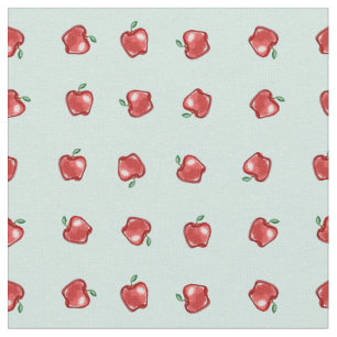 Appelen op Mint Dot Stof