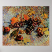 Appelen, peren, lemonen, druiven van Vincent van G Poster (Voorkant)