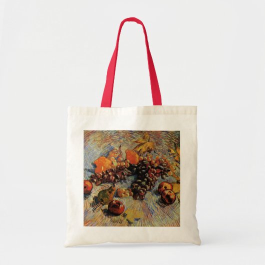 Appelen, peren, lemonen, druiven van Vincent van G Tote Bag (Voorkant)