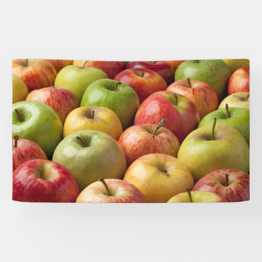Appelen - Ripe en kleurrijk Spandoek (Horizontaal)