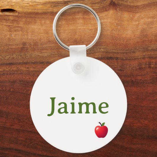 Appelen! Sleutelhanger (Achterkant)