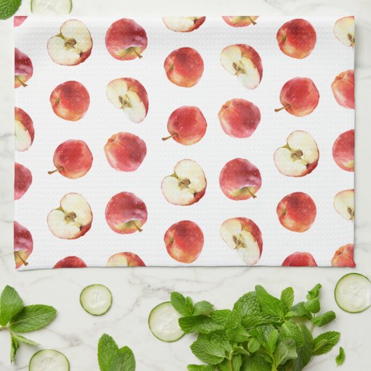 Appelen Theedoek (Gevouwen)