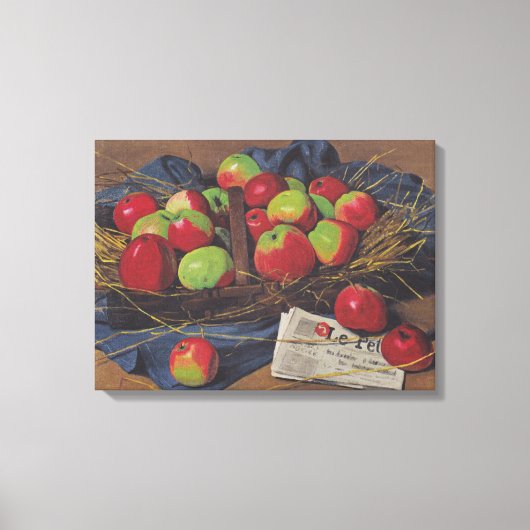 Appelen (van Félix Vallotton) Canvas Afdruk (Voorkant)