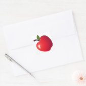 Appelen! Vierkante Sticker (Envelop)