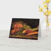 Appelen, vlees en een rol van Vincent van Gogh Kaart (Gele Bloem)