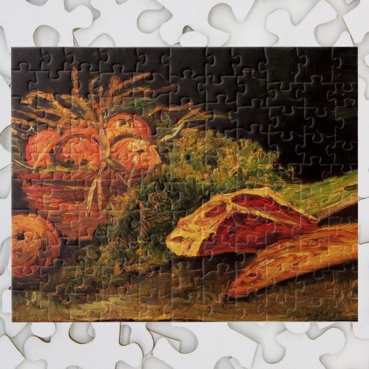 Appelen, vlees en een rol van Vincent van Gogh Legpuzzel