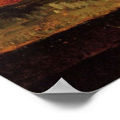 Appelen, vlees en een rol van Vincent van Gogh Poster (Hoek)