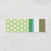 Appelen voor appelen mini visitekaartje (Achterkant)