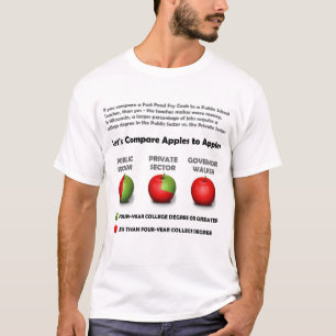 Appelen voor appelen t-shirt