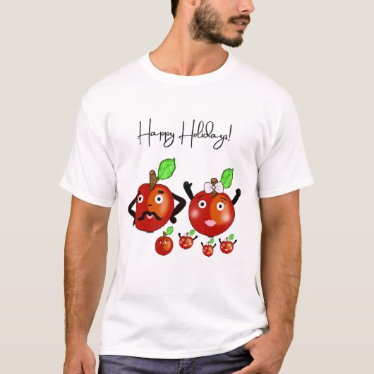 Appelfamilie T-shirt (Voorkant)