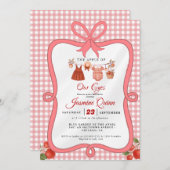 Appelfruit Herfst baby shower Baby bestrooien Kaart (Voorkant / Achterkant)