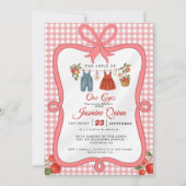 Appelfruit Herfst baby shower Baby bestrooien Kaart (Voorkant)