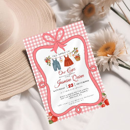 Appelfruit Herfst baby shower Baby bestrooien Kaart