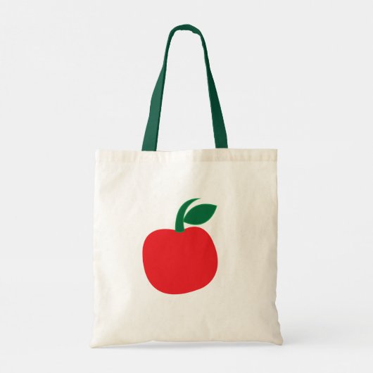 appelfruitappel tote bag (Achterkant)